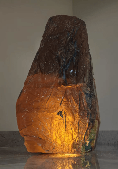 Zan Dark — cast resin sculpture
