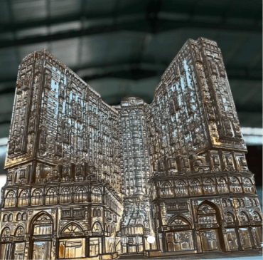 Architectural sculpture — cast resin